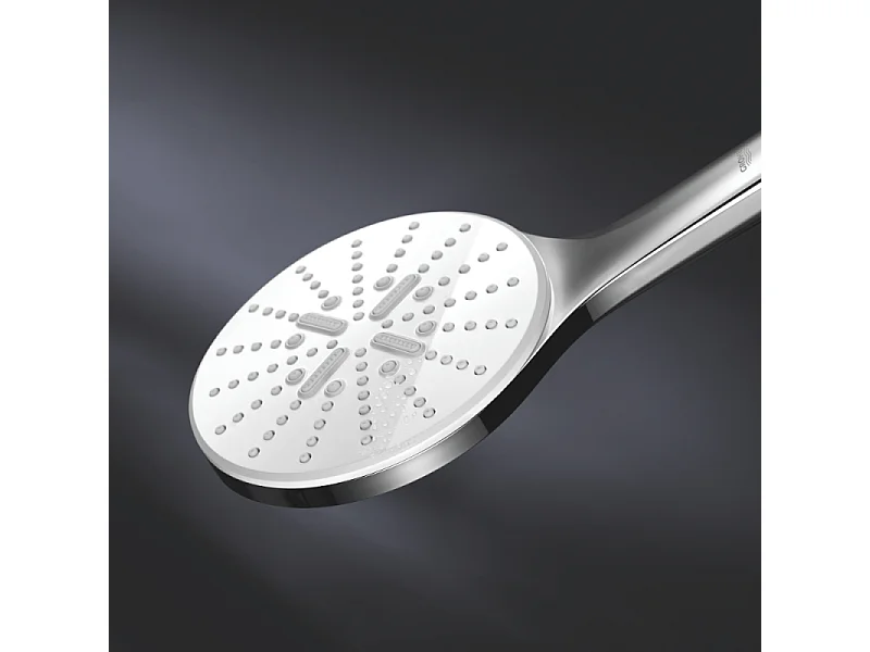 Pommeau de douche GROHE Quickfix Vitalio Smartactive 150 3 jets + microfibre