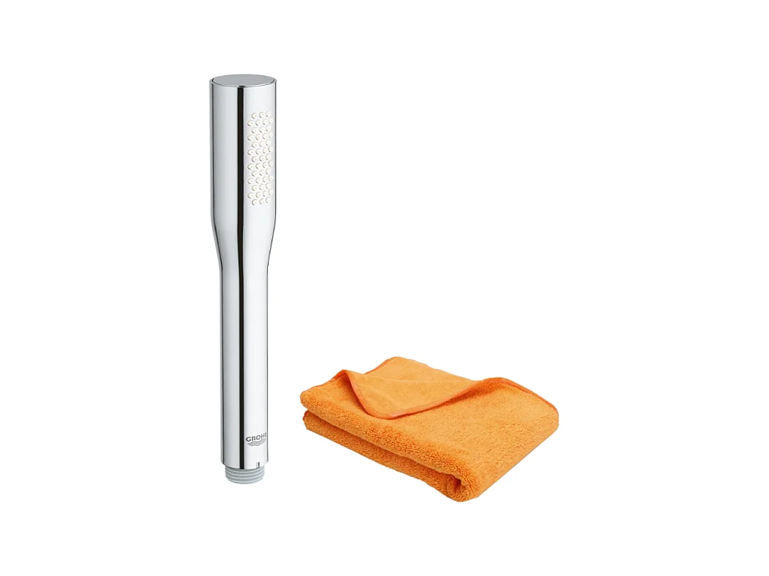 Pommeau de douche GROHE Quickfix Vitalio Get Stick + microfibre