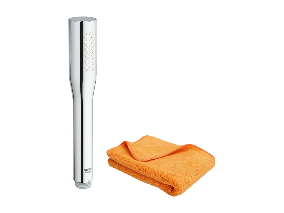 Pommeau de douche GROHE Quickfix Vitalio Get Stick + microfibre