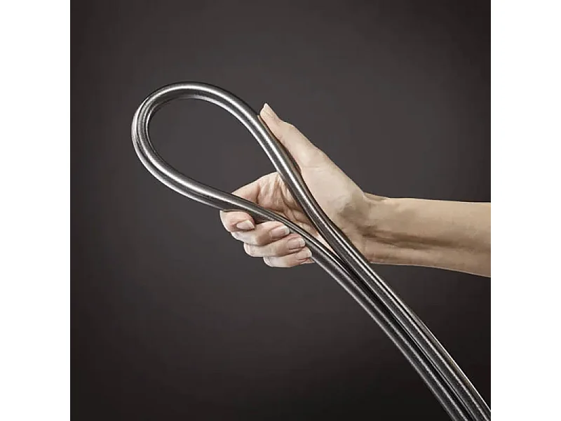 Flexible de douche 1,25 m HANSGROHE Isiflex noir chromé brossé