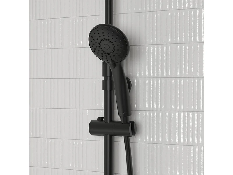 Pommeau de douche JACOB DELAFON Juliette noir mat