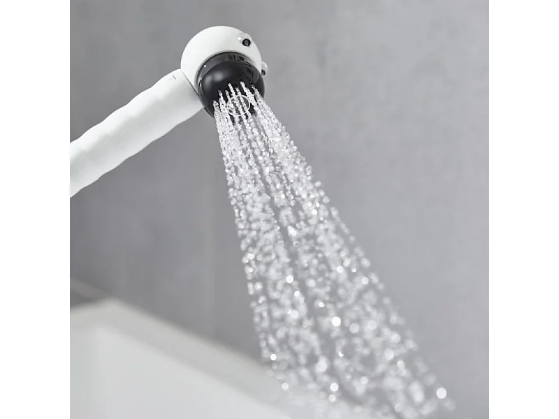 HANSGROHE Teleducha para niños de 2 chorros Jocolino blanco/negro