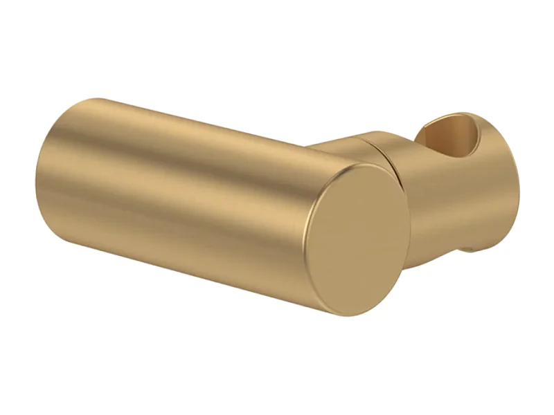 Support mural pour douchette avec raccordement VILLEROY ET BOCH Universal rond Or brossé