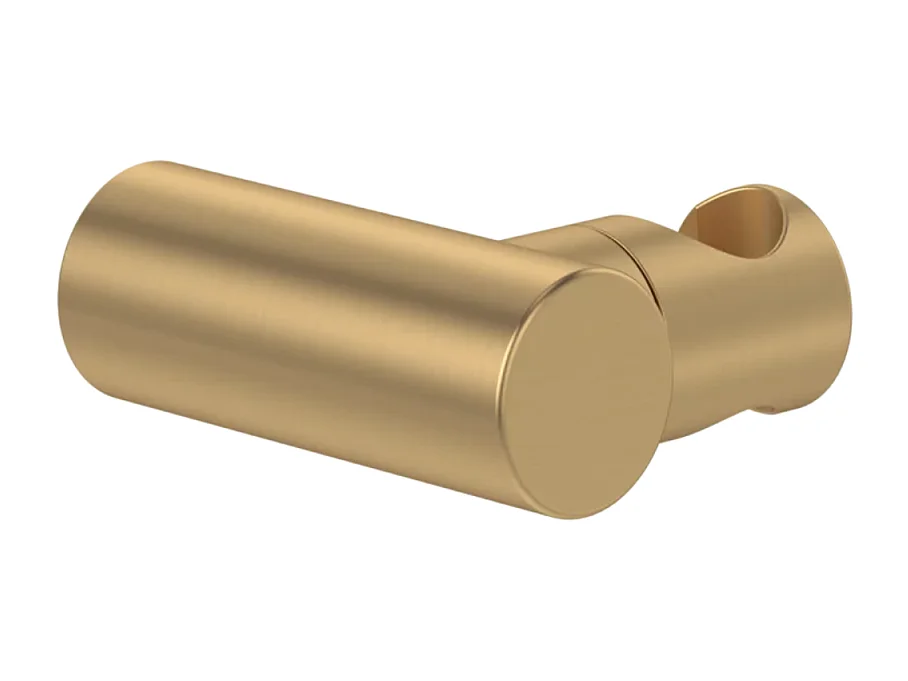 Support mural pour douchette avec raccordement VILLEROY ET BOCH Universal rond Or brossé