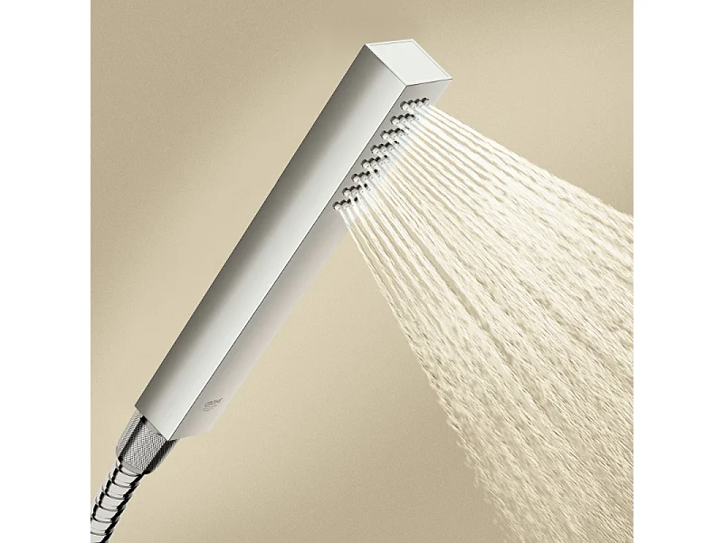 Pommeau de douche GROHE Quickfix Vitalio Joy Cube Stick + nettoyant GrohClean