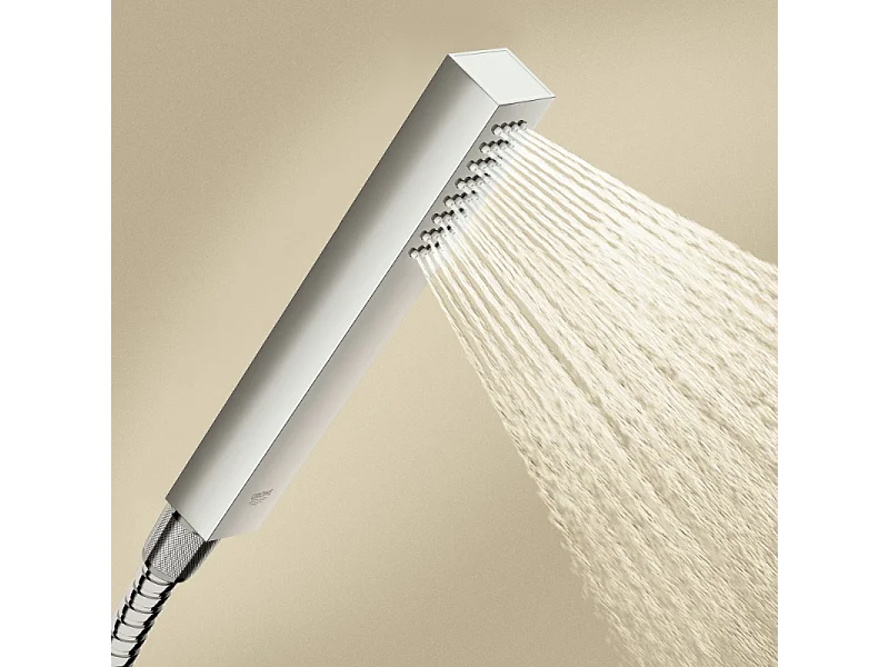 Pommeau de douche GROHE Quickfix Vitalio Joy Cube Stick + nettoyant GrohClean