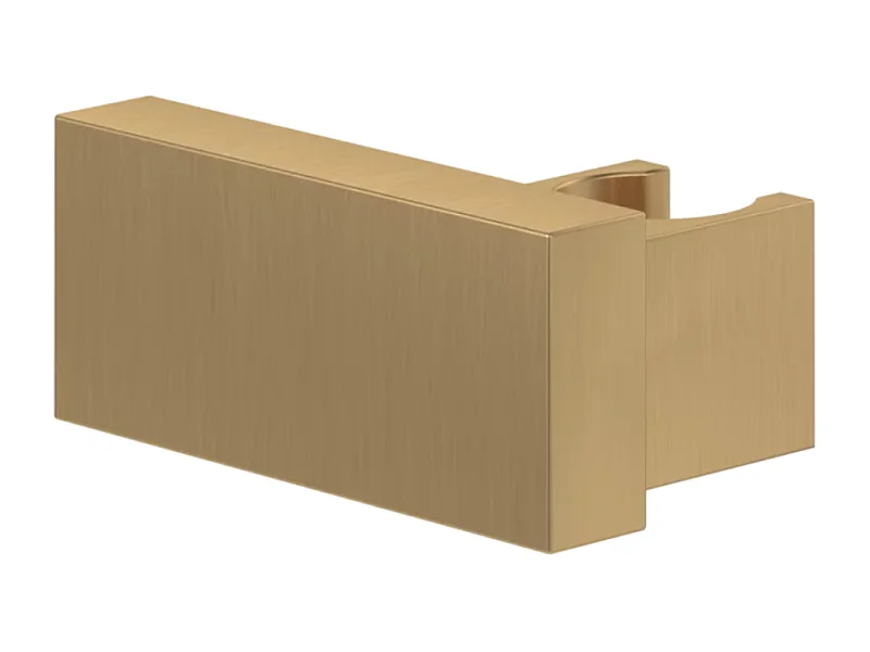 Support mural fixe pour douchette VILLEROY ET BOCH Universal rectangle Or brossé