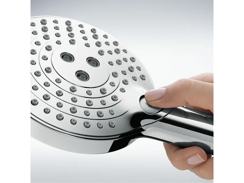 HANSGROHE Douchette à main 120 3jet EcoSmart 9l/min chromé Raindance Select S