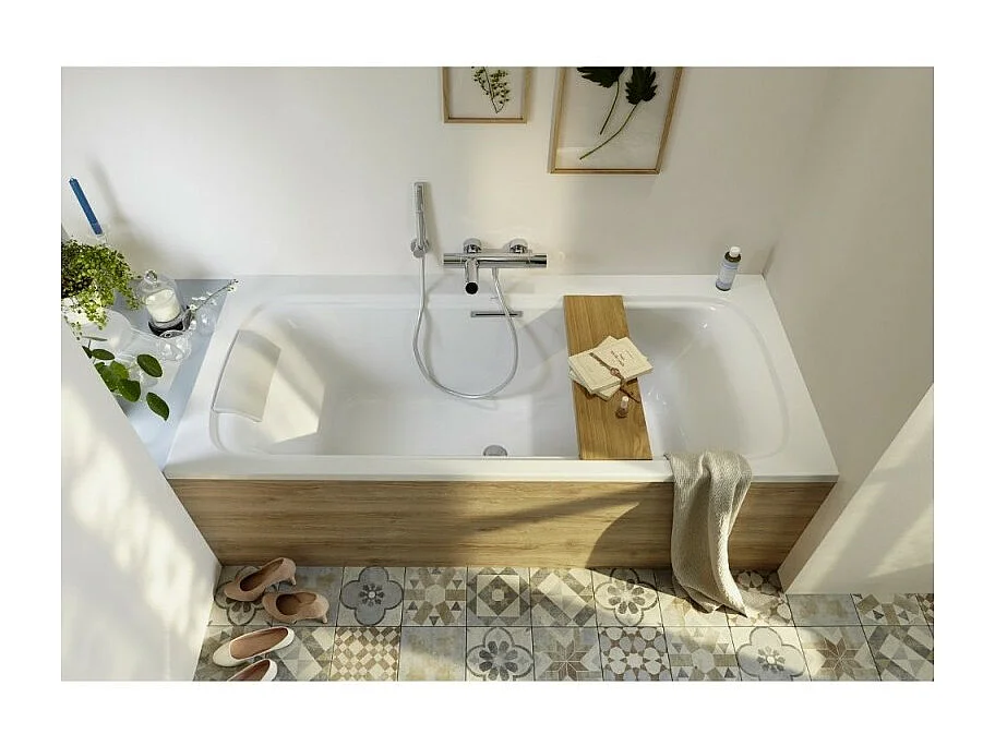 JACOB DELAFON Douchette 2 jets Shift Ellipse nickel brossé