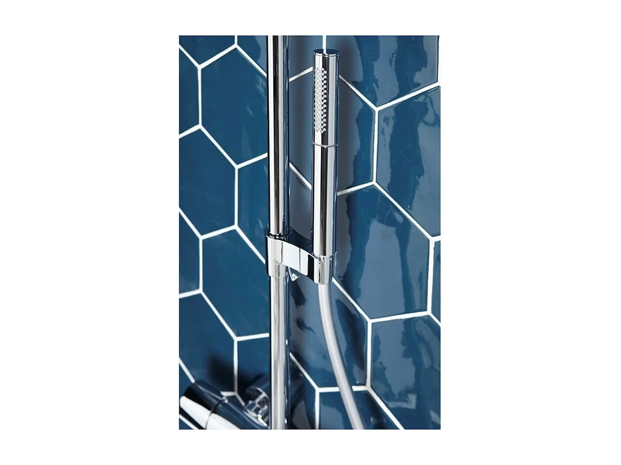 JACOB DELAFON Douchette 2 jets Shift Ellipse nickel brossé