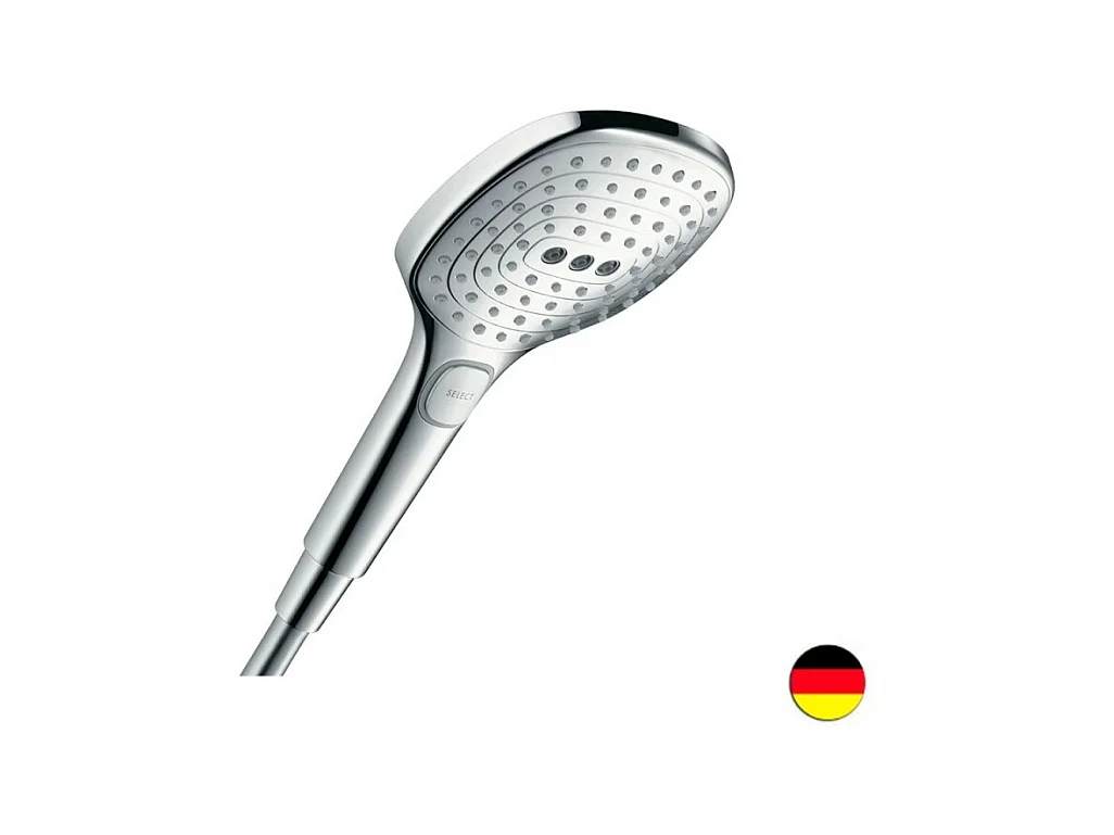 Douchette à main HANSGROHE Raindance Select E 3 jets chromé