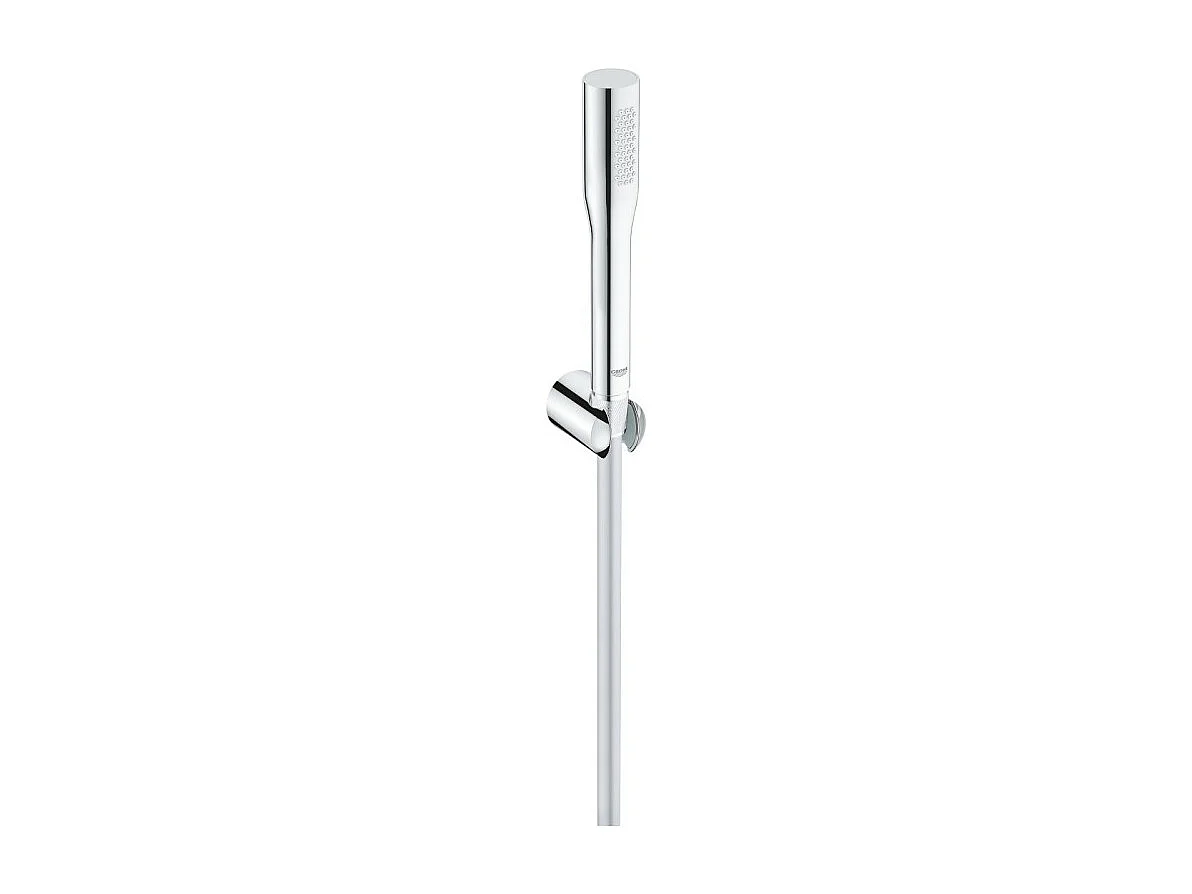 Pommeau de douche GROHE Quickfix Vitalio Get Stick avec support mural + nettoyant GrohClean