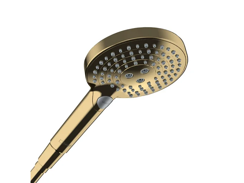 HANSGROHE Douchette à main Raindance Select S 120 3jet PowderRain aspect doré poli