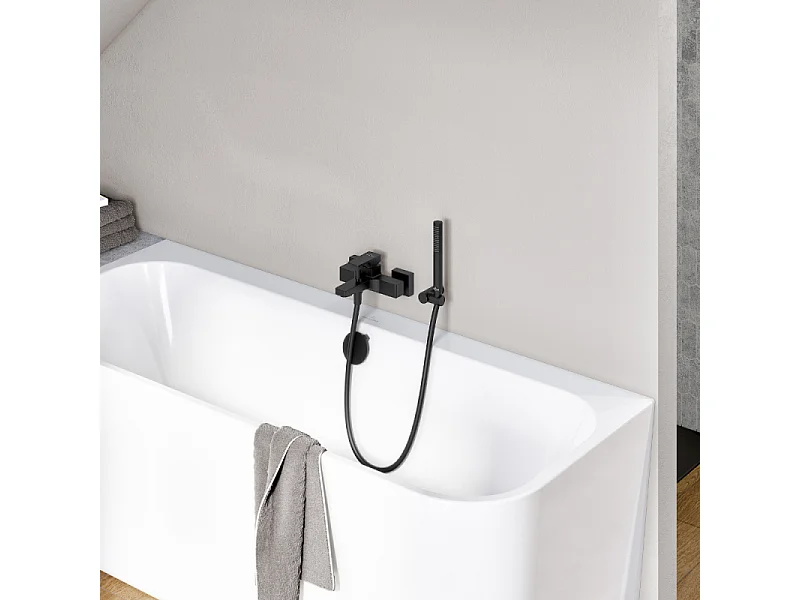 Douchette à main VILLEROY ET BOCH Verve Showers Stick Noir mat