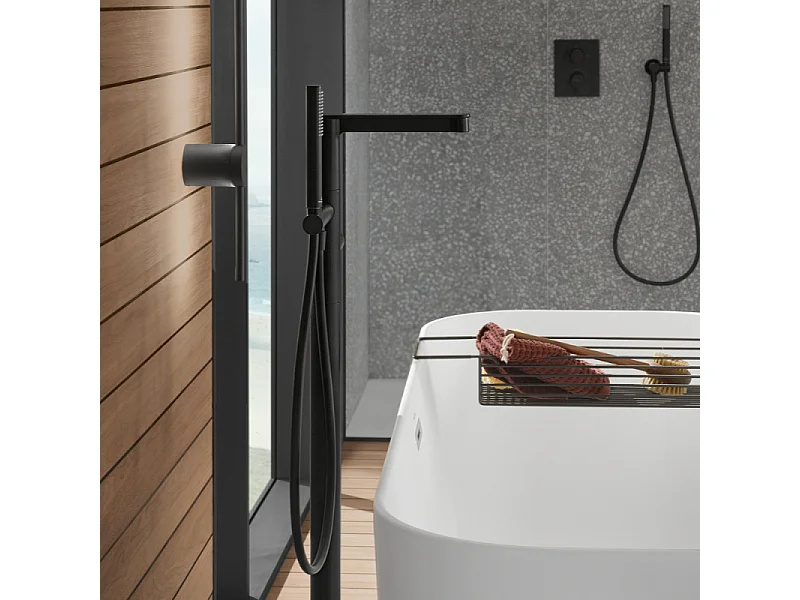 Douchette à main VILLEROY ET BOCH Verve Showers Stick Noir mat