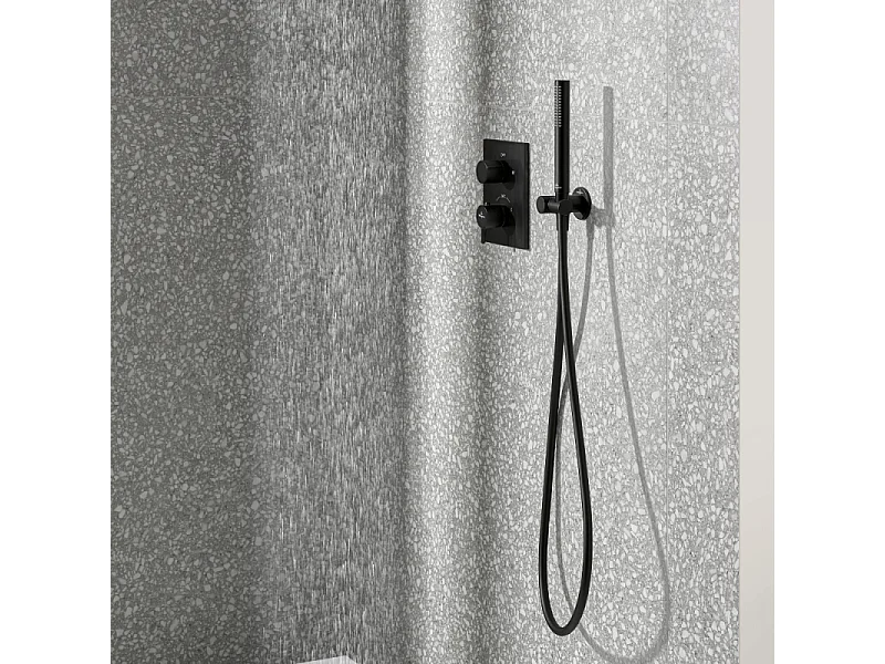Douchette à main VILLEROY ET BOCH Verve Showers Stick Noir mat