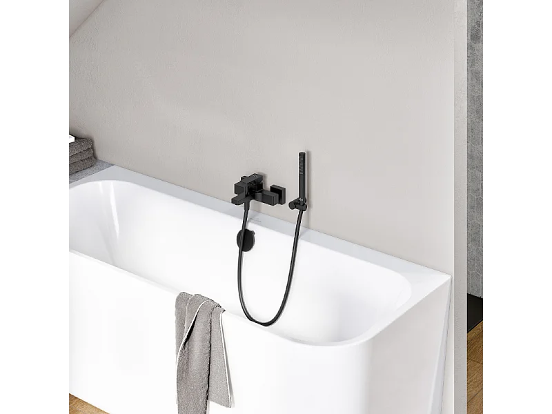 Douchette à main VILLEROY ET BOCH Verve Showers Stick Noir mat
