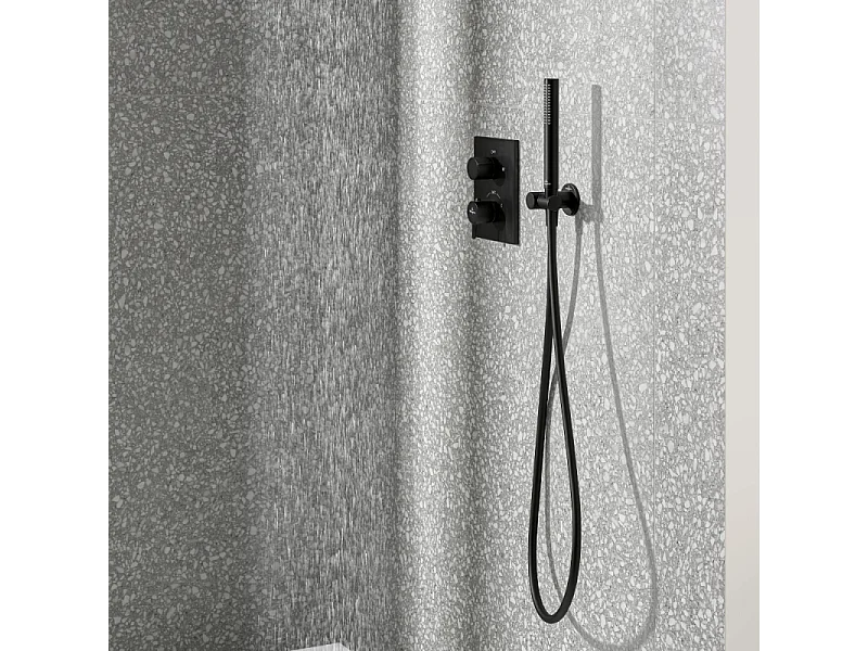 Douchette à main VILLEROY ET BOCH Verve Showers Stick Noir mat