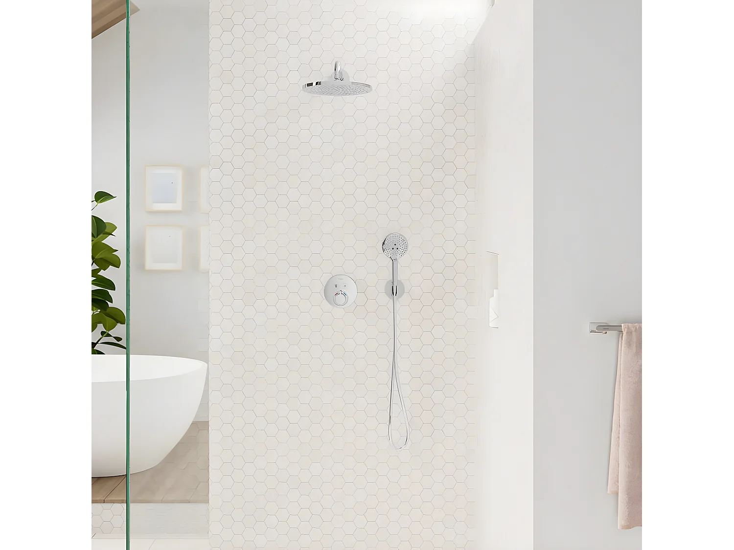 HANSGROHE Raindance Select S 120 teleducha de 3 chorros cromado