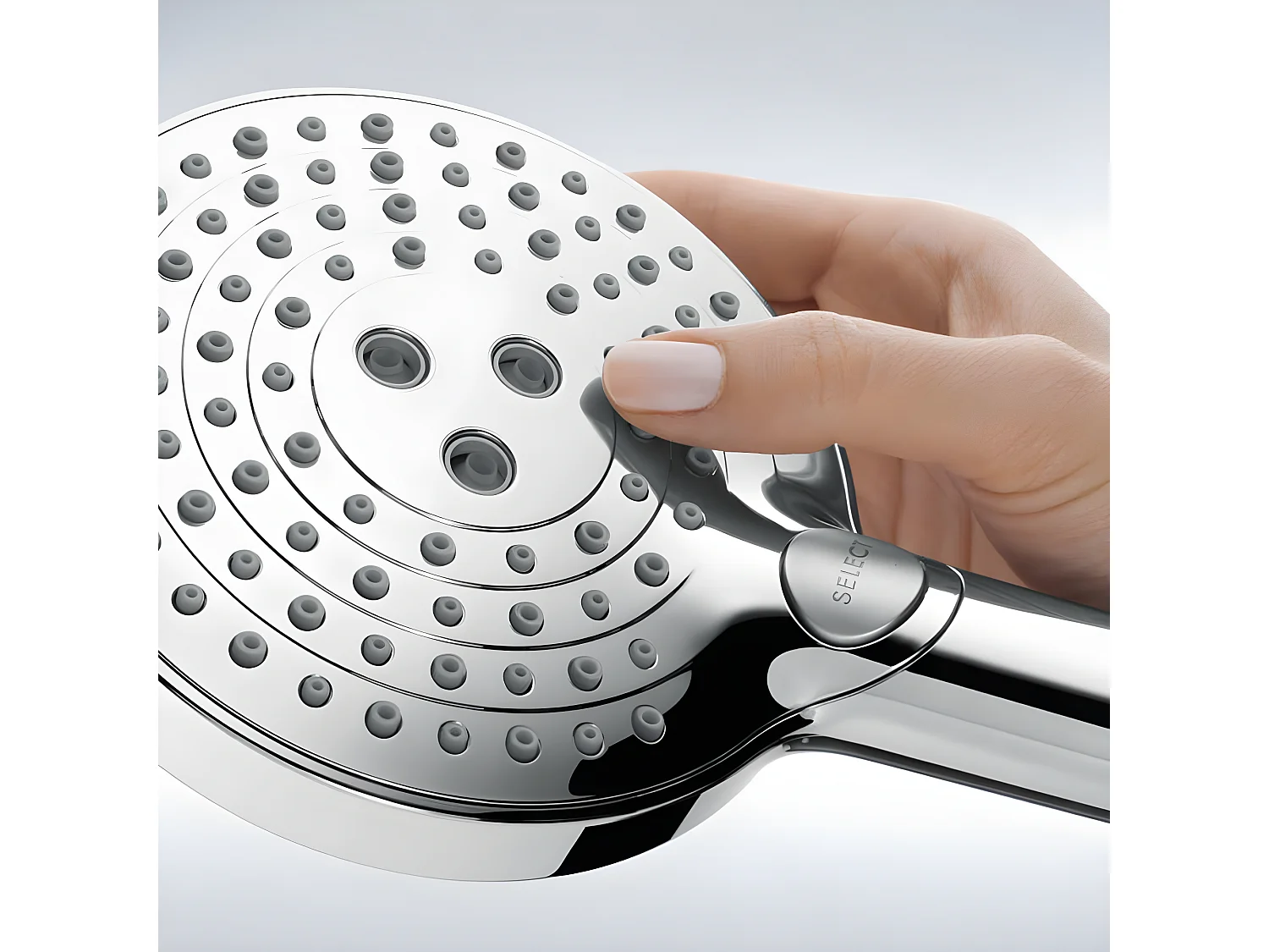 Douchette à main HANSGROHE Raindance Select S 120 3 jets chromé