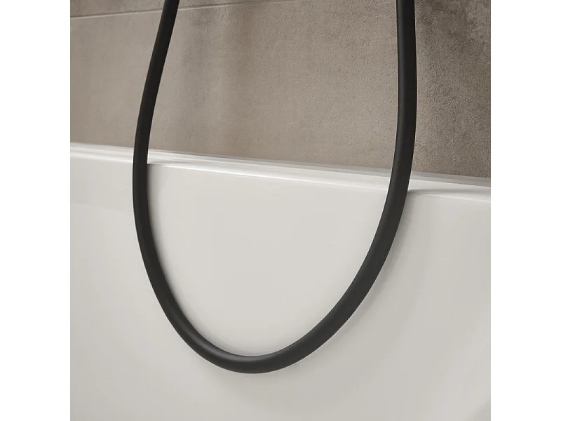 Flexible de douche 1,25 m HANSGROHE Isiflex noir mat