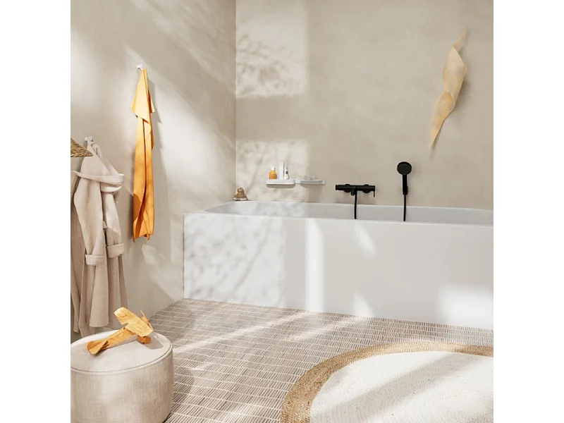 Flexible de douche 1,25 m HANSGROHE Isiflex noir mat