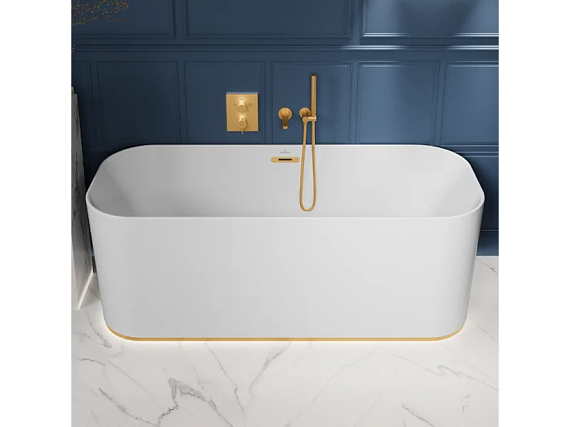 Douchette à main VILLEROY ET BOCH Verve Showers Stick Or brossé