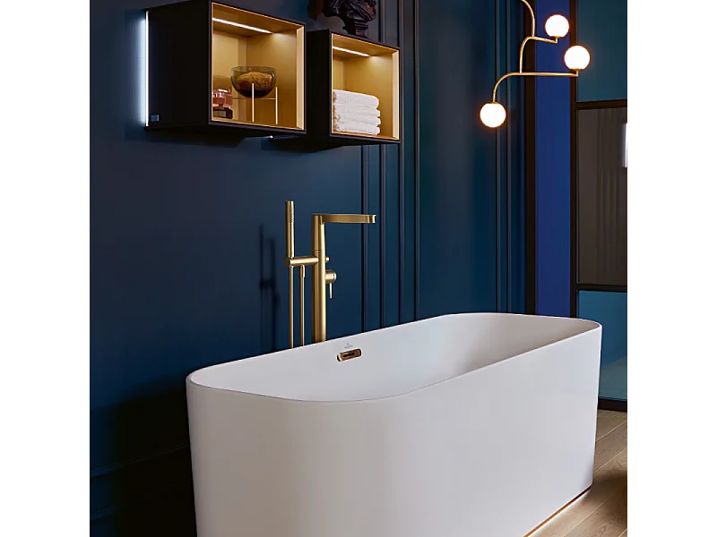 Douchette à main VILLEROY ET BOCH Verve Showers Stick Or brossé