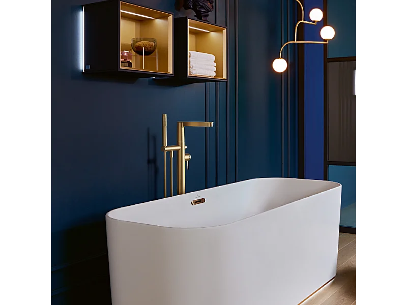 Douchette à main VILLEROY ET BOCH Verve Showers Stick Or brossé