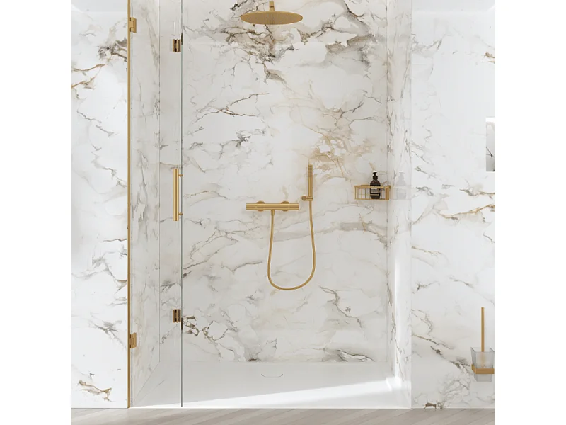 Flexo de ducha VILLEROY ET BOCH Universal Duchas 120 cm Oro cepillado