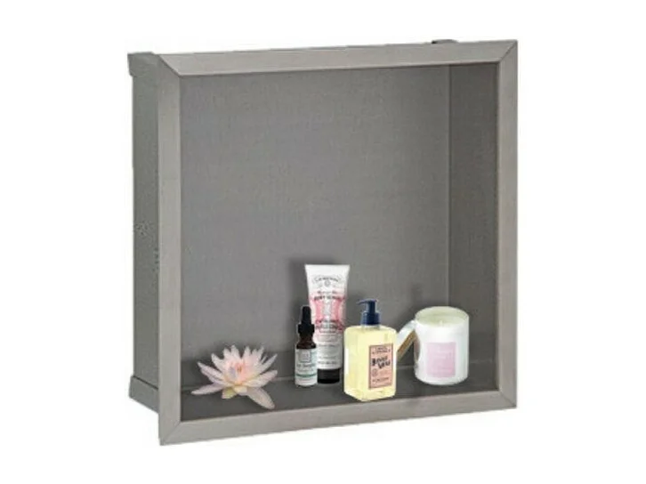 Niche murale inox à encastrer - 60 x 30 x 10 cm