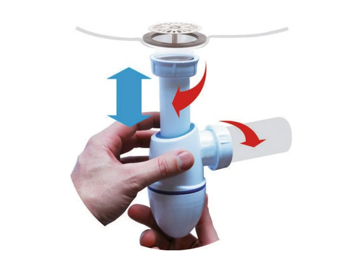 Nicoll - Sifón para fregadero Easyphon BM211 32 mm