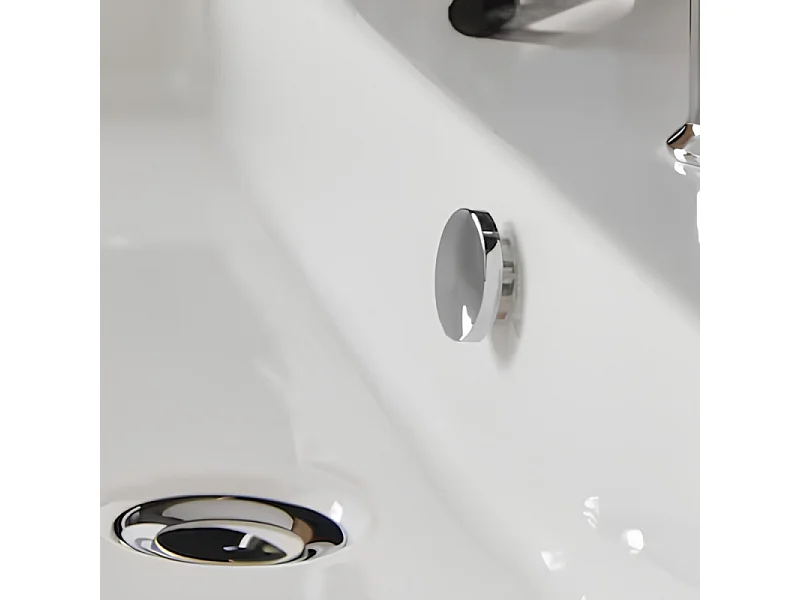 Bonde de vidage JACOB DELAFON clic-clac pour lavabo et vasque chrome