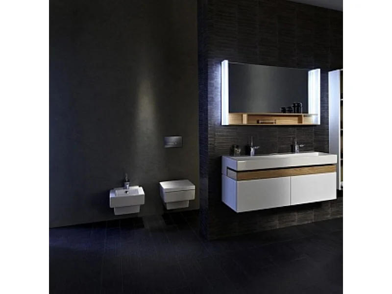 Abattant JACOB DELAFON Terrace, descente progressive et déclipsable, Blanc