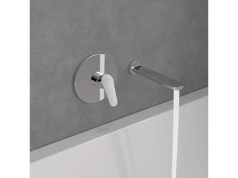 Bec de baignoire VILLEROY ET BOCH O novo Chrome