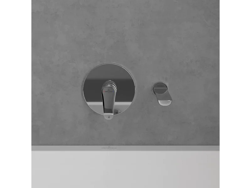 Bec de baignoire VILLEROY ET BOCH O novo Chrome