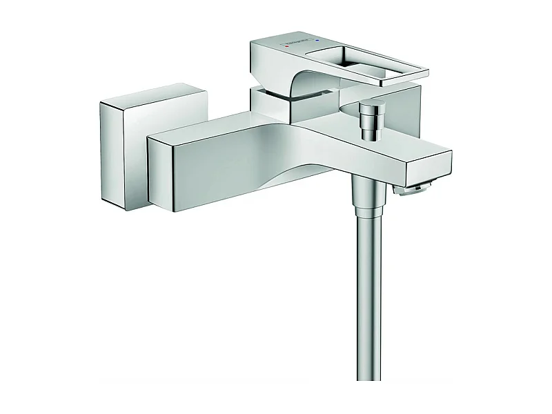 Mitigeur bain douche mécanique poignée étrier HANSGROHE Metropol chromé