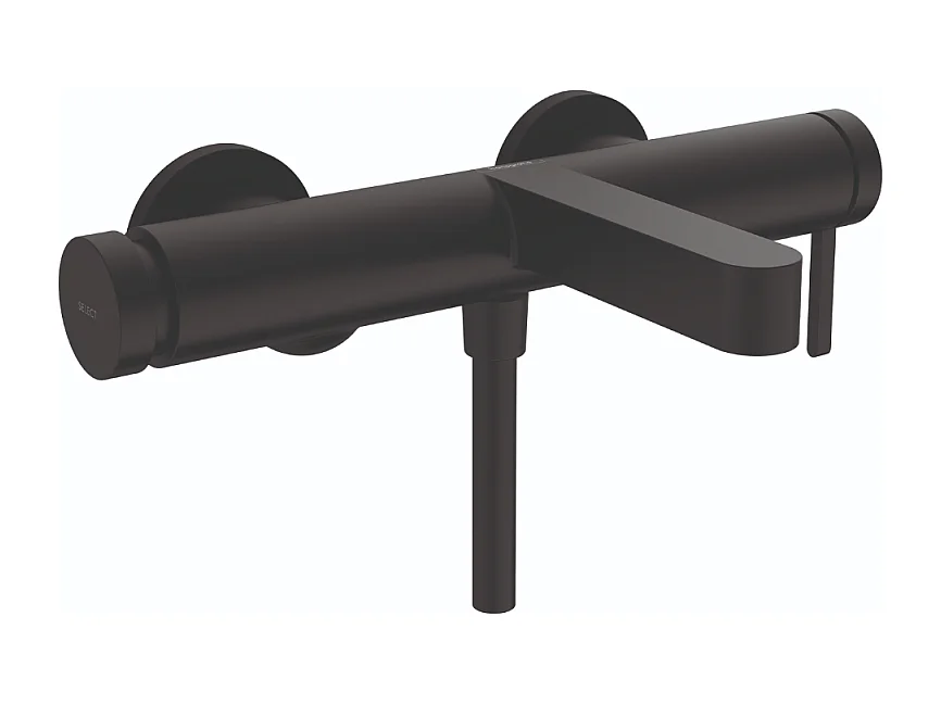 Mitigeur bain douche mécanique HANSGROHE Finoris noir mat