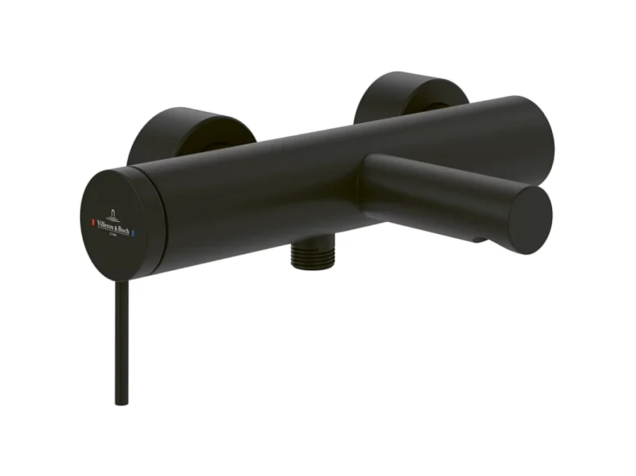 Mitigeur bain douche mécanique VILLEROY ET BOCH Loop & Friends Noir mat
