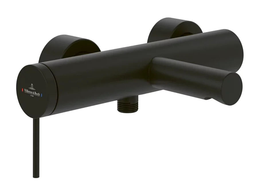 Mitigeur bain douche mécanique VILLEROY ET BOCH Loop & Friends Noir mat