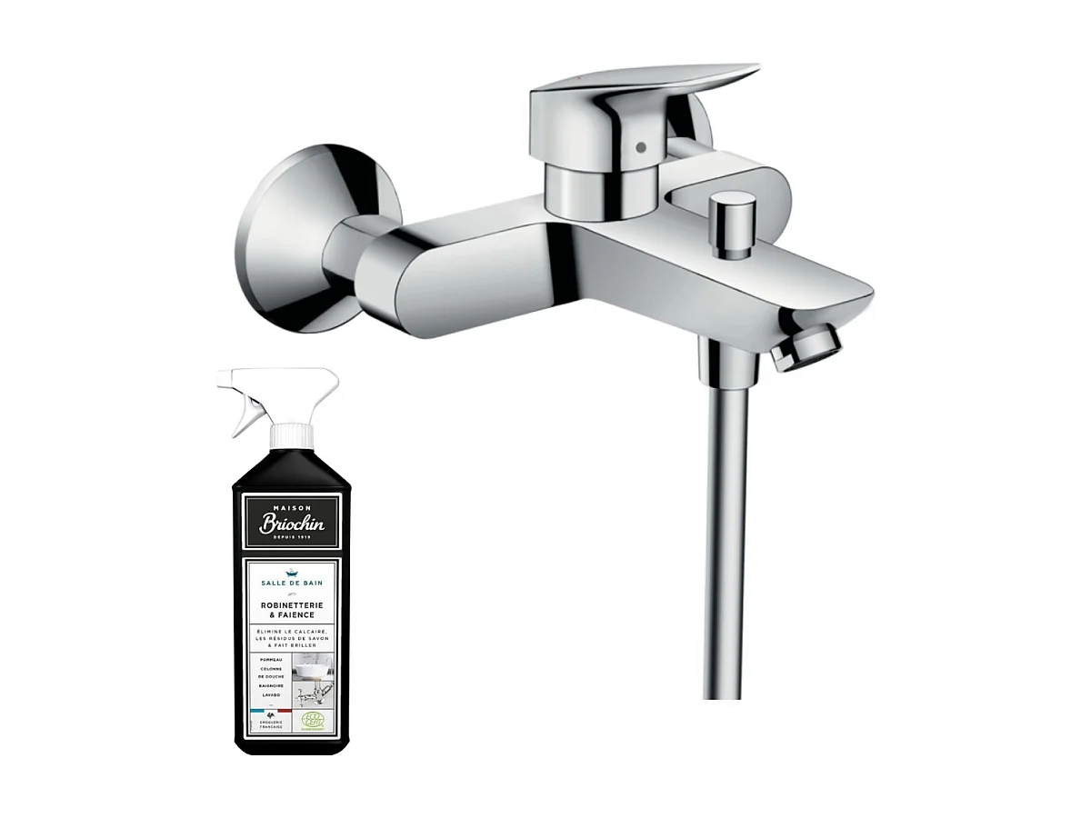 Mitigeur bain douche mécanique HANSGROHE Logis + nettoyant