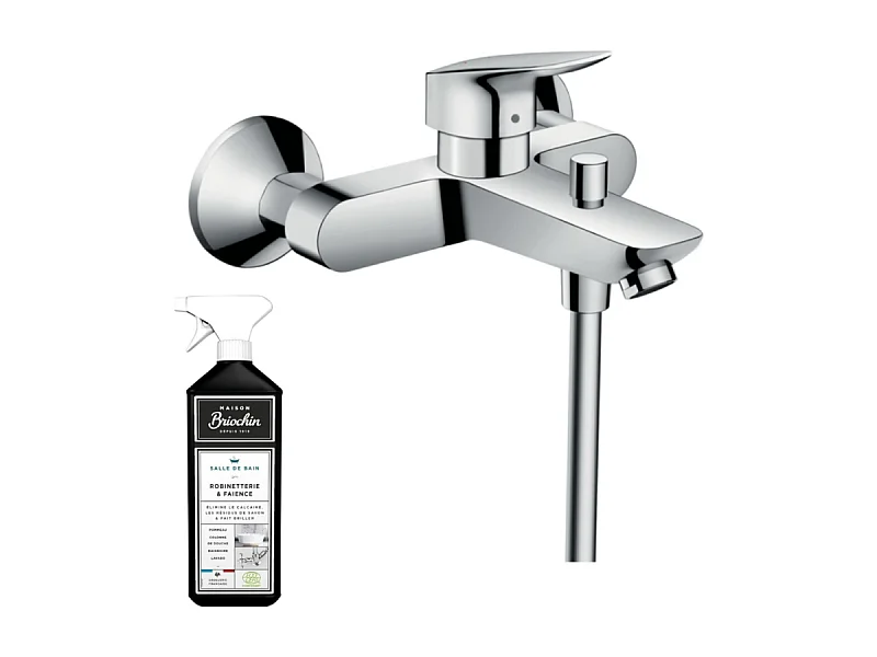 Mitigeur bain douche mécanique HANSGROHE Logis + nettoyant
