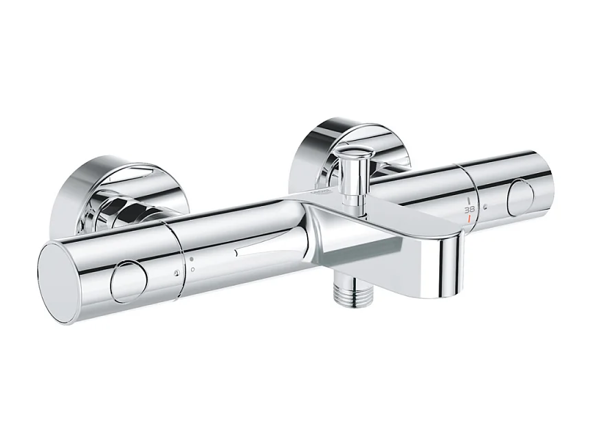 GROHE Mitigeur bain douche Precision Get avec douchette 1jet Vitalio Joy Cube et flexible 200cm