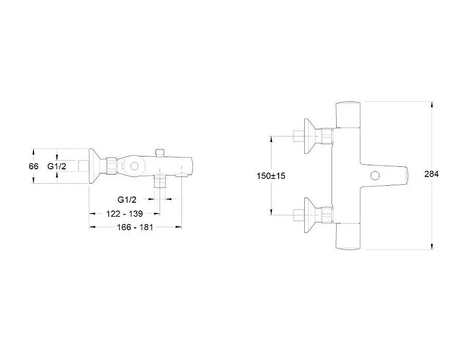 Mitigeur thermostatique JACOB DELAFON Simone bain douche mural + nettoyant Briochin