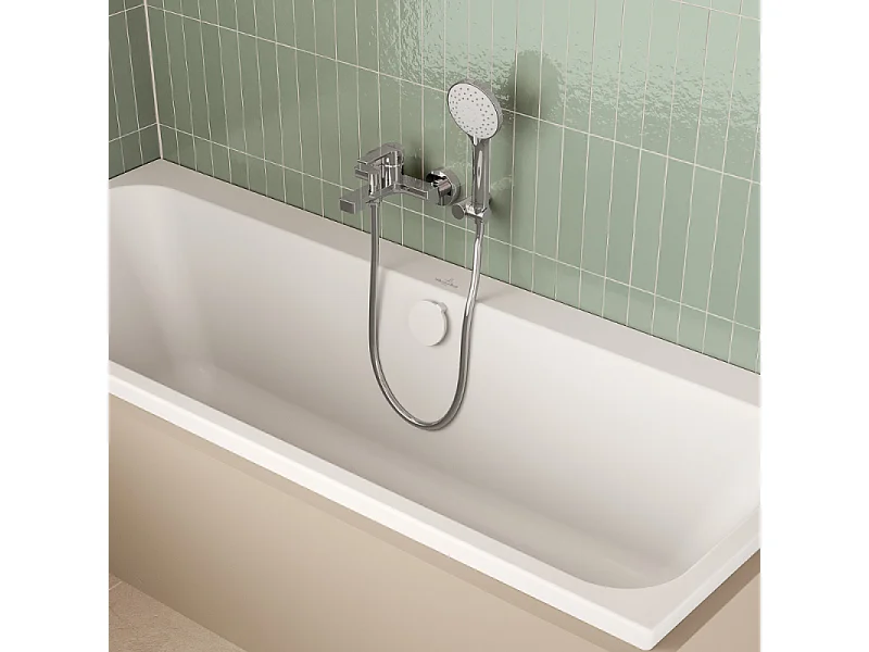 Mitigeur bain douche mécanique VILLEROY ET BOCH Architectura chrome