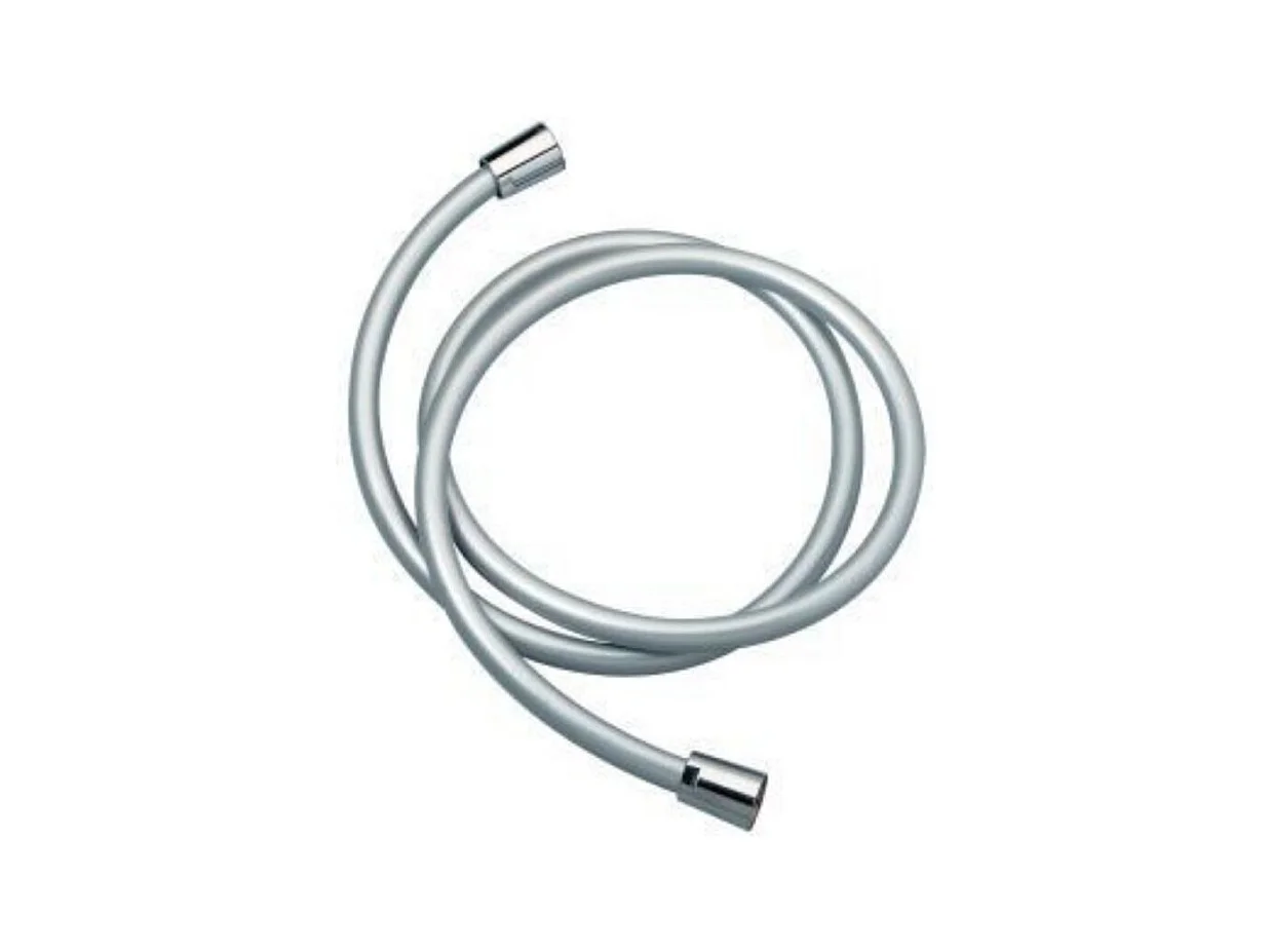 Mitigeur bain-douche Jacob Delafon Aimé chrome + Douchette Shift Ellipse 2 jets + Flexible lisse anti-torsion 1600
