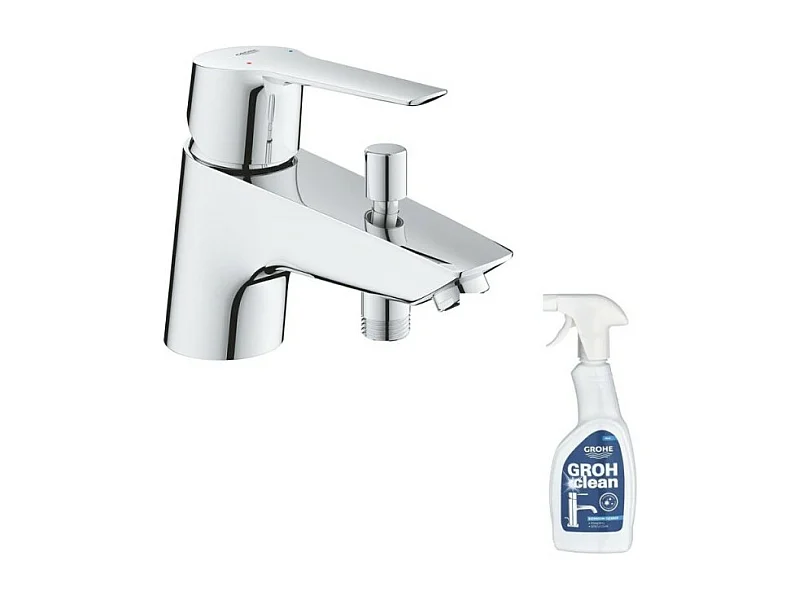 Mitigeur bain douche mécanique GROHE Quickfix Start 2021 + nettoyant GrohClean