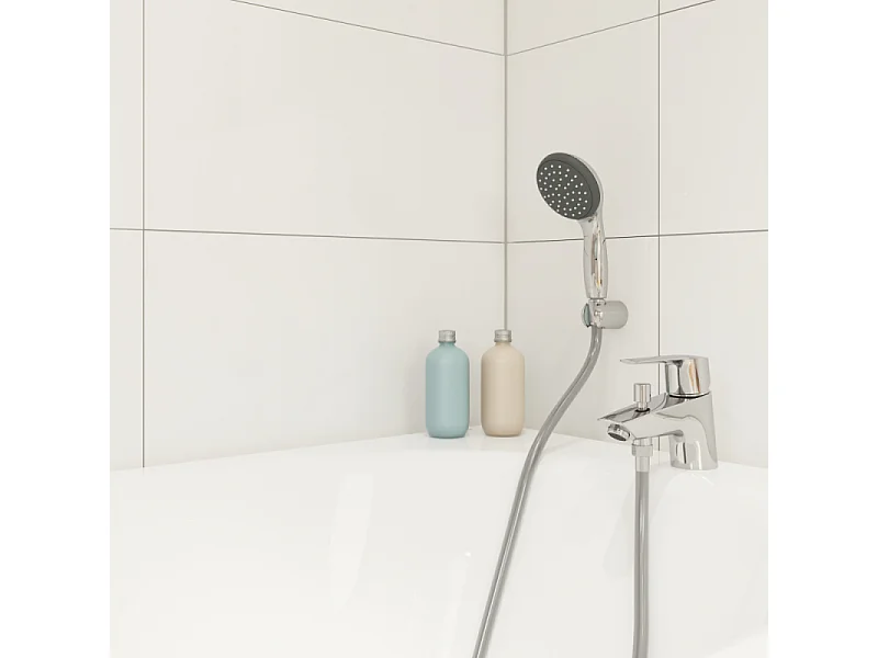 Mitigeur bain douche mécanique GROHE Quickfix Start 2021 + nettoyant GrohClean