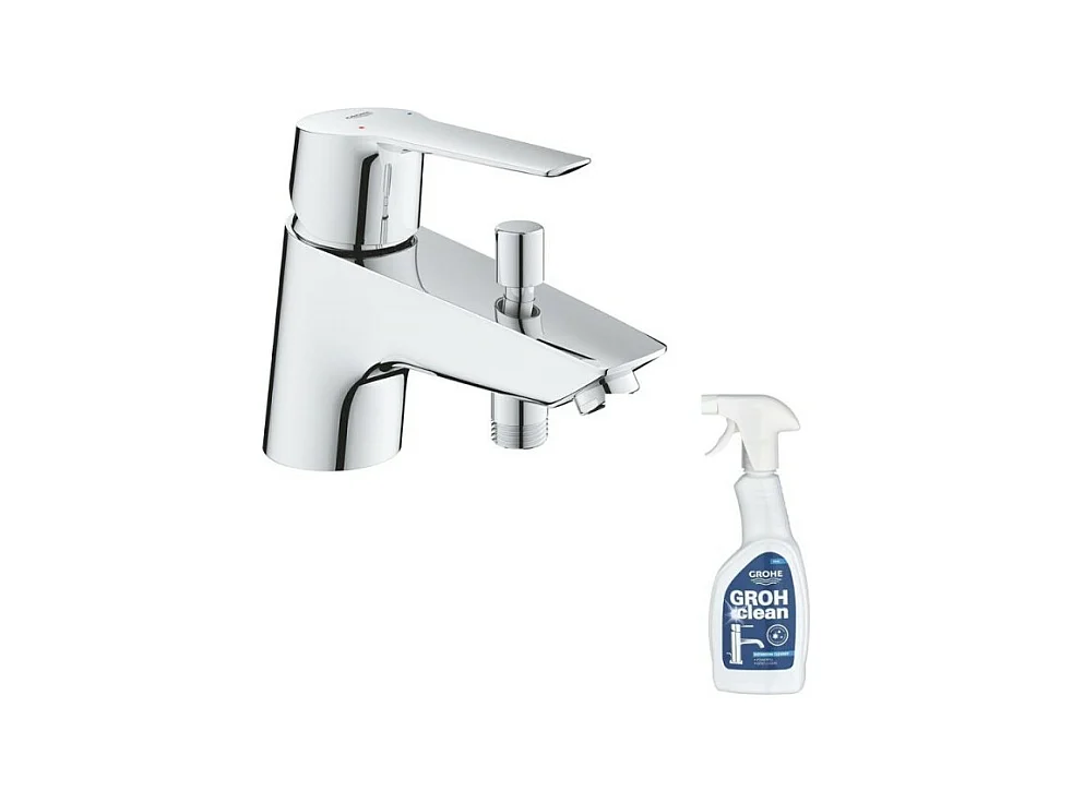 Mitigeur bain douche mécanique GROHE Quickfix Start 2021 + nettoyant GrohClean