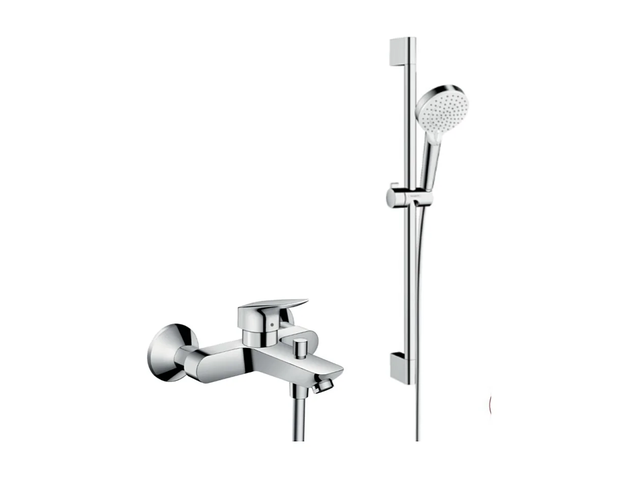 Ensemble douche HANSGROHE Crometta + Mitigeur bain douche Logis